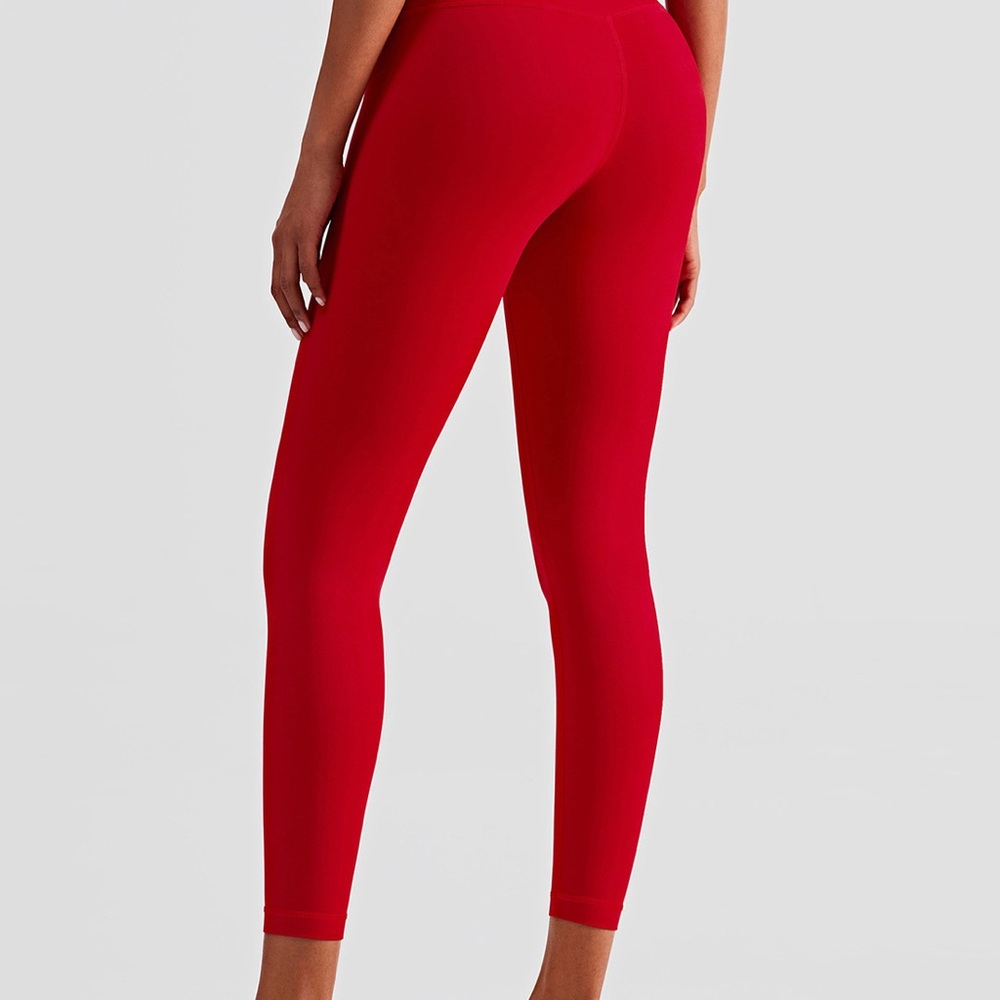 Vibrant Red Women's Leggings